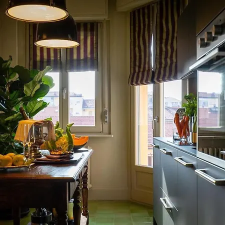 L'attico Di Auriate Lägenhet