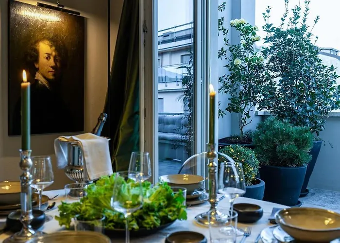 L'attico Di Auriate Appartement *